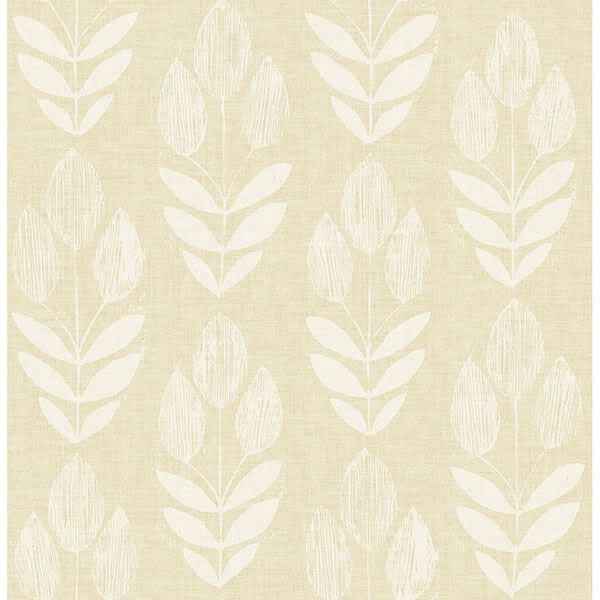 Garland Wheat Block Tulip Wallpaper - York Wallcoverings - 3115-24471 - York Wallcoverings Wallpaper