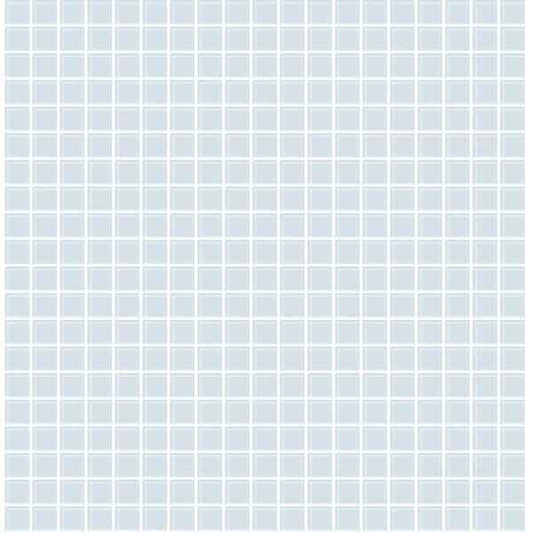 Crystalline Light Blue Glass Tile Wallpaper - York Wallcoverings - 2766-23786 - York Wallcoverings Wallpaper