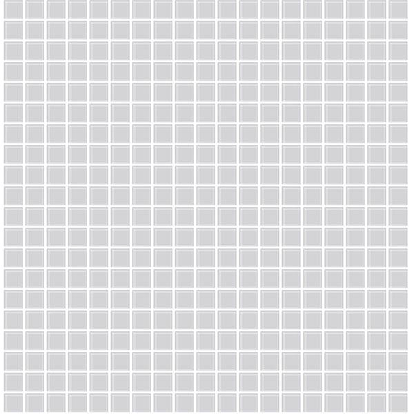 Picture of Crystalline Silver Glass Tile Wallpaper
