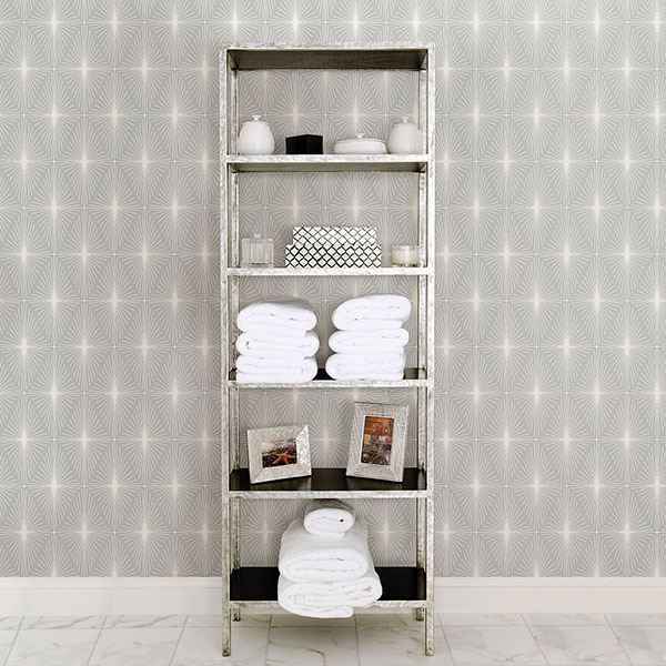 Draper Grey Geometric Wallpaper - York Wallcoverings - 2766-23871 - York Wallcoverings Wallpaper