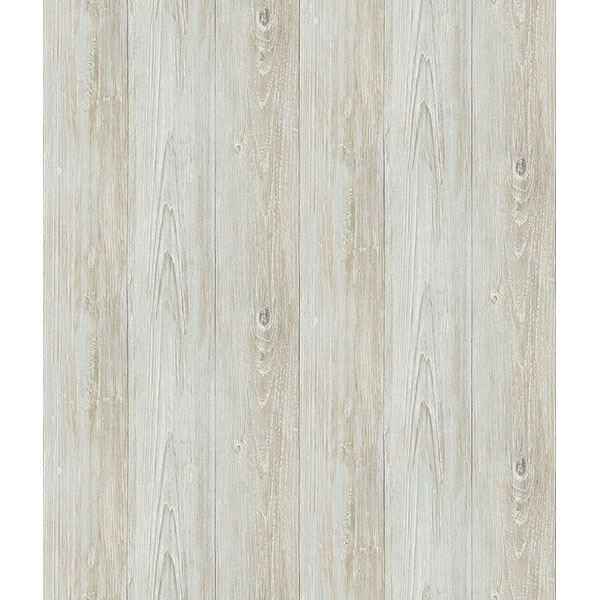 Ferox Neutral Wood Planks Wallpaper - York Wallcoverings - 2766-64227 - York Wallcoverings Wallpaper