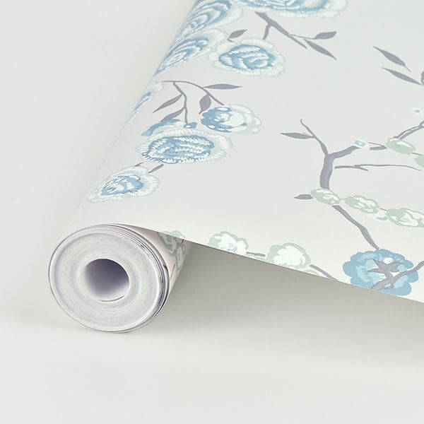 aqua-peony-tree-wallpaper-york-wallcoverings-2785-24832 - York Wallcoverings Papel pintado