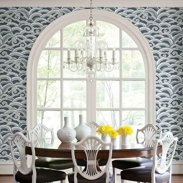 Denim Denim Decowave Wallpaper - York Wallcoverings - 2785-24840 - York Wallcoverings Wallpaper