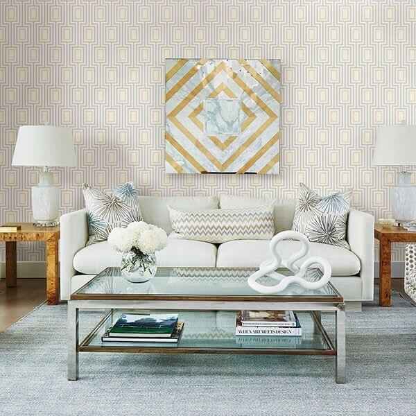 Citrine Metro Mod Wallpaper - York Wallcoverings - 2785-24838 - York Wallcoverings Wallpaper