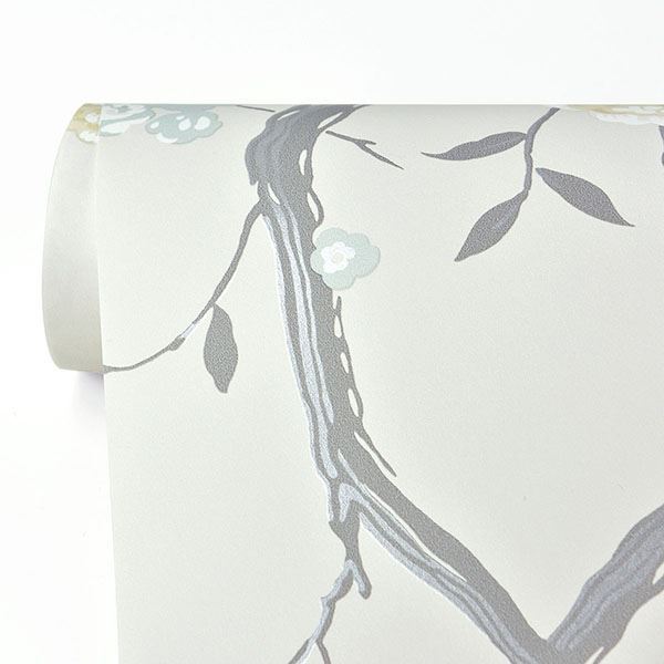 Citrine Peony Tree Wallpaper - York Wallcoverings - 2785-24833 - York Wallcoverings Wallpaper