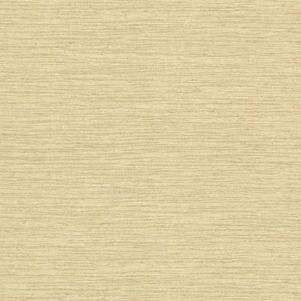 Everest Yellow Faux Grasscloth Wallpaper - York Wallcoverings - 2807-2002