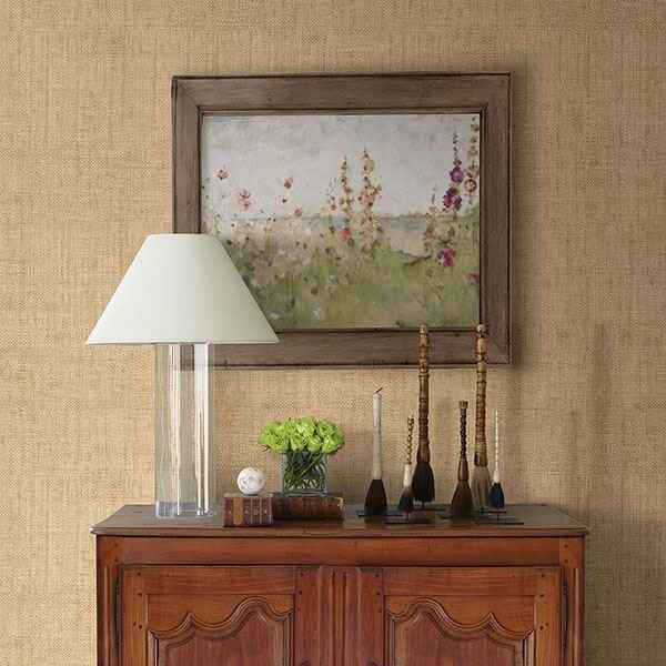 Caviar Beige Basketweave Wallpaper - York Wallcoverings - 2807-87917 - York Wallcoverings Wallpaper