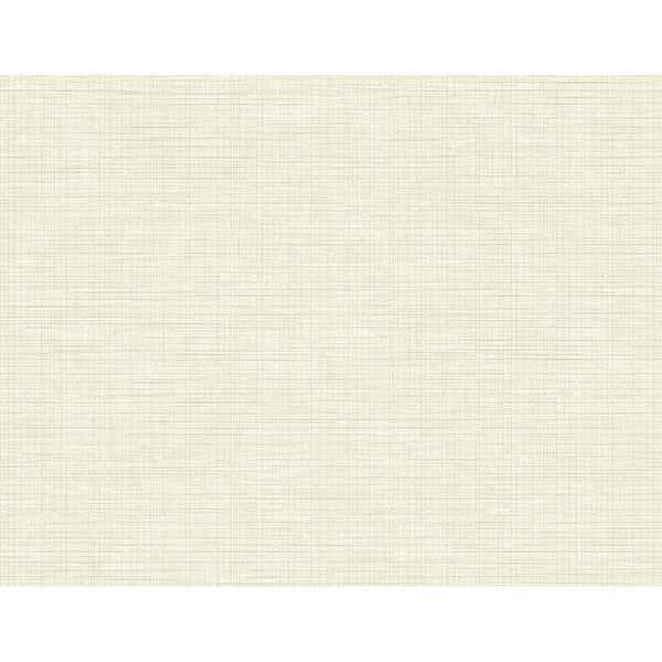 Alix Ivory Twill Wallpaper - York Wallcoverings - 2765-BW40608 - York Wallcoverings Wallpaper