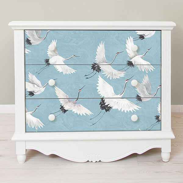 Blue Halcyon Peel Stick Wallpaper - York Wallcoverings - NU2680 - York Wallcoverings Wallpaper