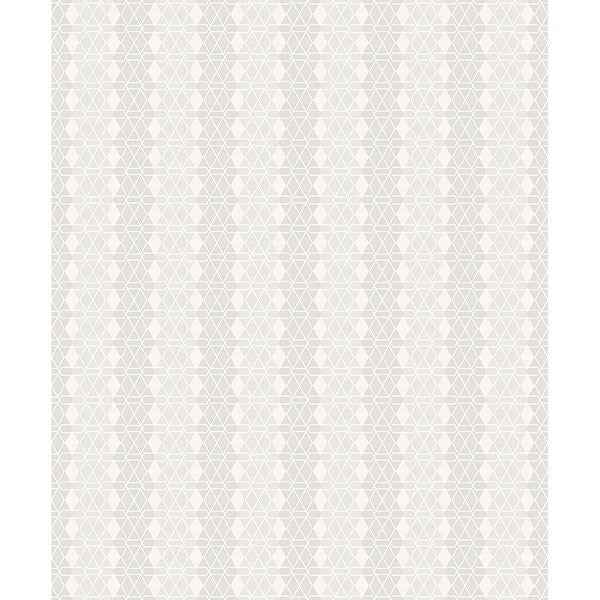 Taylor Light Grey Diamond Wallpaper - York Wallcoverings - 2809-IH20015 - York Wallcoverings Wallpaper