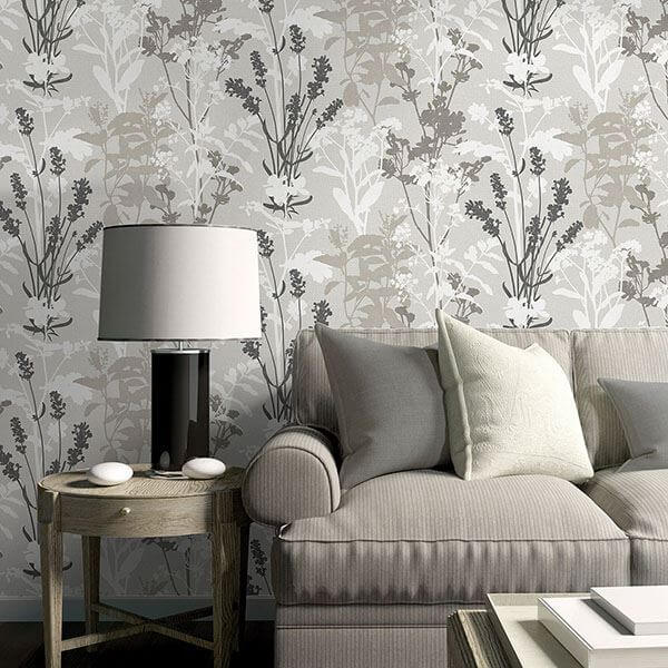 santa-multicolor-wild-flowers-wallpaper-york-wallcoverings-2811-24571 - York Wallcoverings Wallpaper