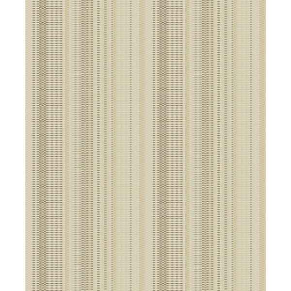 Morgen Gold Stripe Wallpaper - York Wallcoverings - 2812-LH00719 - York Wallcoverings Wallpaper