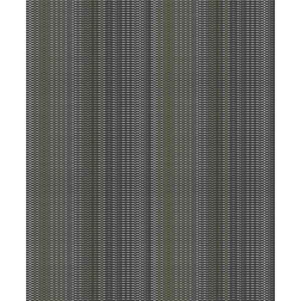 Morgen Charcoal Stripe Wallpaper - York Wallcoverings - 2812-LH00728 - York Wallcoverings Wallpaper