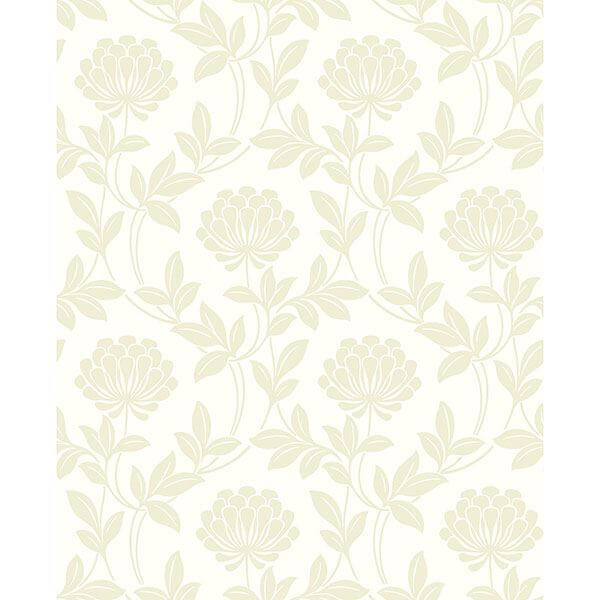 ogilvy-bone-floral-wallpaper-york-wallcoverings-2810-87716 - York Wallpaper Wallpaper