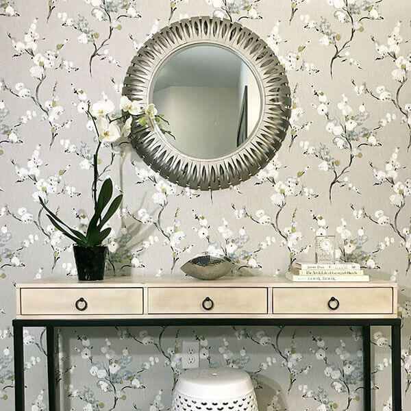 Yellow Mirei Peel Stick Wallpaper - York Wallcoverings - NU2679 - York Wallcoverings Wallpaper