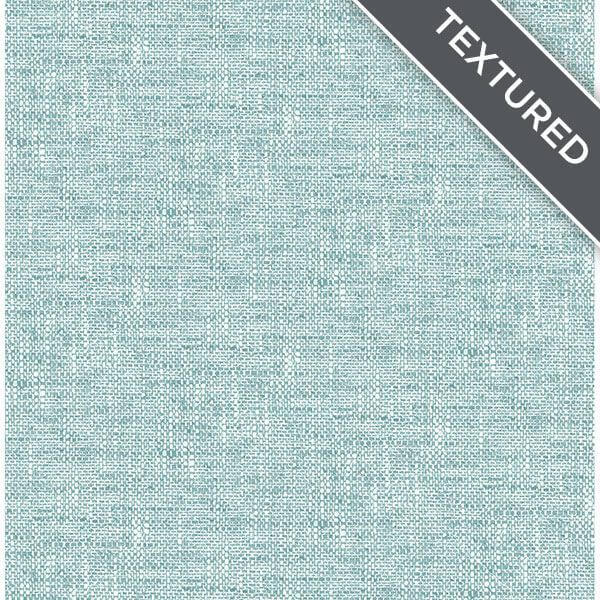 aqua-poplin-texture-peel-stick-wallpaper-york-wallcoverings-nu2919 - York Wallcoverings Wallpaper