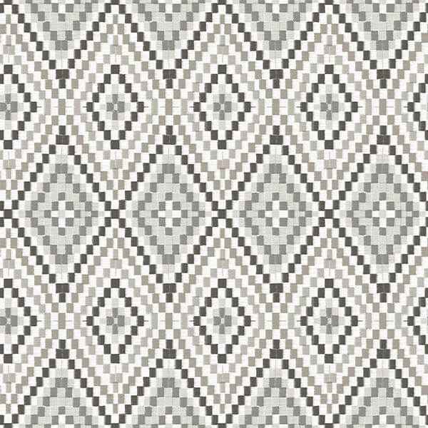 Ganado Dark Brown Geometric Ikat Wallpaper - York Wallcoverings - 3118-12714 - York Wallcoverings Wallpaper