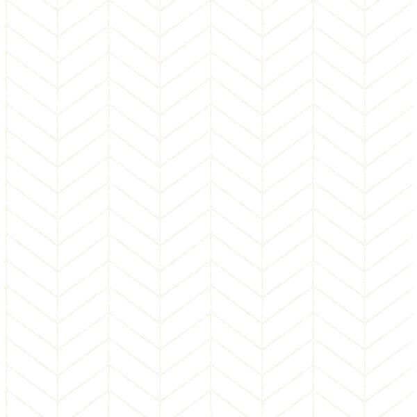 bison-off-white-herringbone-wallpaper-york-wallcoverings-3118-25094 - York Wallpaper Wallpaper