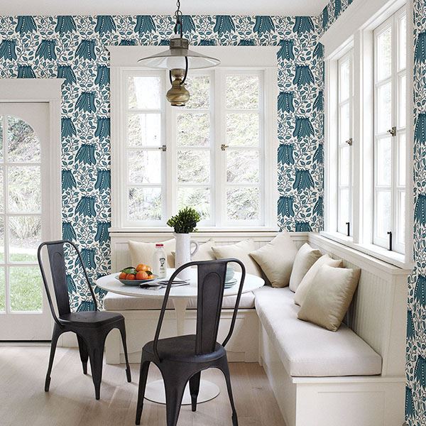 peas-in-a-pod-teal-garden-wallpaper-york-wallcoverings-2821-25118