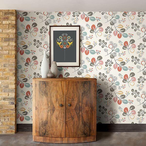 jona-multicolor-trail-wallpaper-york-wallcoverings-2821-25122 - York Wallcoverings Wallpaper