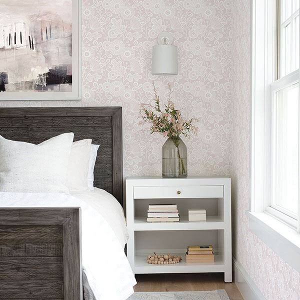 ana-rose-rose-floral-wallpaper-york-wallcoverings-2821-25109 - York Wallpaper Wallpaper