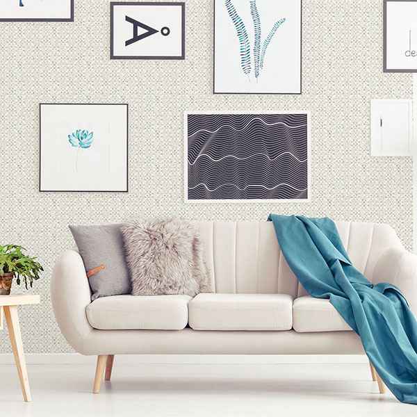 Tia Blue Texture Wallpaper - York Wallcoverings - 2821-25139 - York Wallcoverings Wallpaper