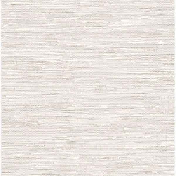 Cream Grassweave Peel and Stick Wallpaper - York Wallcoverings - NUS2875 - York Wallcoverings Wallpaper