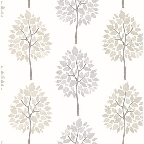 tsai-grey-tree-wallpaper-york-wallcoverings-2813-24967 - York Wallpaper Wallpaper