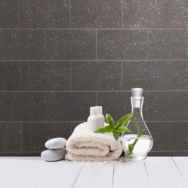 neale-black-subway-tile-wallpaper-york-wallcoverings-2814-m1055 - York Wallpaper Wallpaper