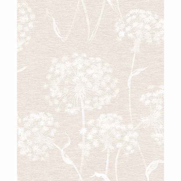 Horatio Cream Dandelion Wallpaper - York Wallcoverings - 2836-24578 - York Wallcoverings Wallpaper