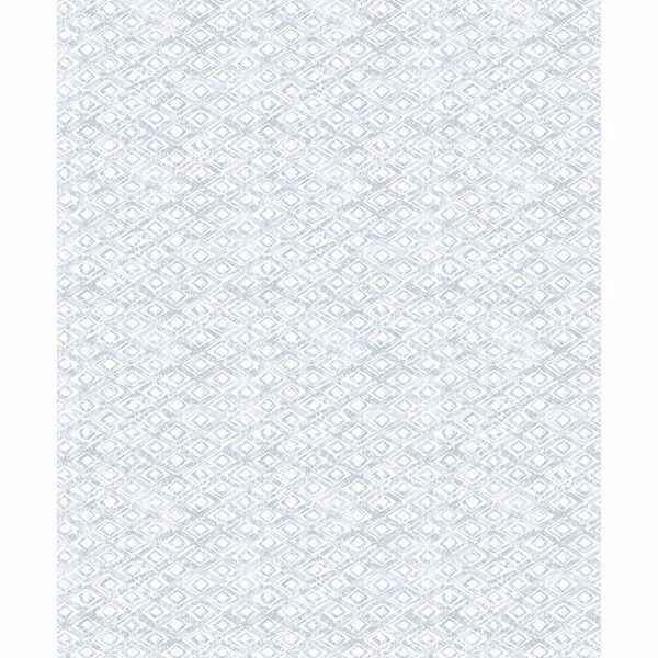 Delilah Light Blue Diamond Wallpaper - York Wallcoverings - 2838-IH2206 - York Wallcoverings Wallpaper