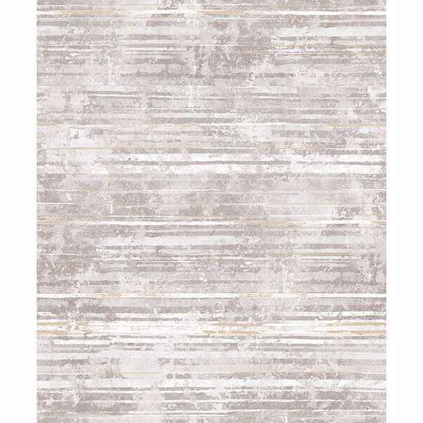 Makayla Mauve Distressed Stripe Wallpaper - York Wallcoverings - 2838-IH2257 - York Wallcoverings Wallpaper