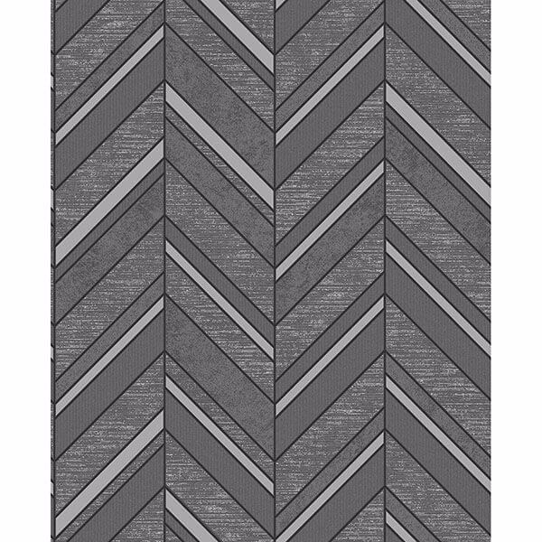 punta-mita-charcoal-chevron-wallpaper-york-wallcoverings-2835-42418