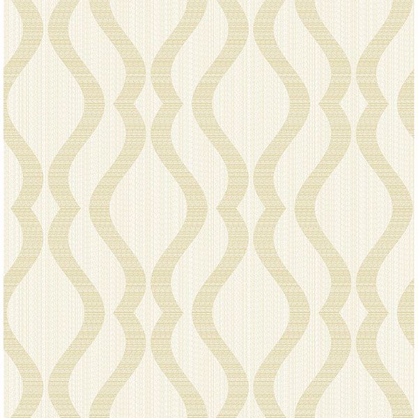 yves-champagne-ogee-wallpaper-york-wallcoverings-2834-25063 - York Wallcoverings Papel pintado