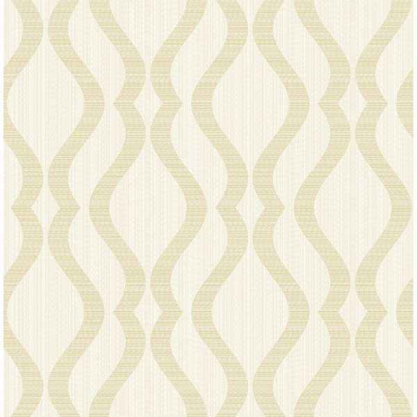 Yves Champagne Ogee Wallpaper - York Wallcoverings - 2834-25063 - York Wallcoverings Wallpaper