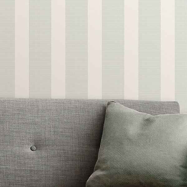Visby Mint Stripe Wallpaper - York Wallcoverings - 2889-25207 - York Wallcoverings Wallpaper