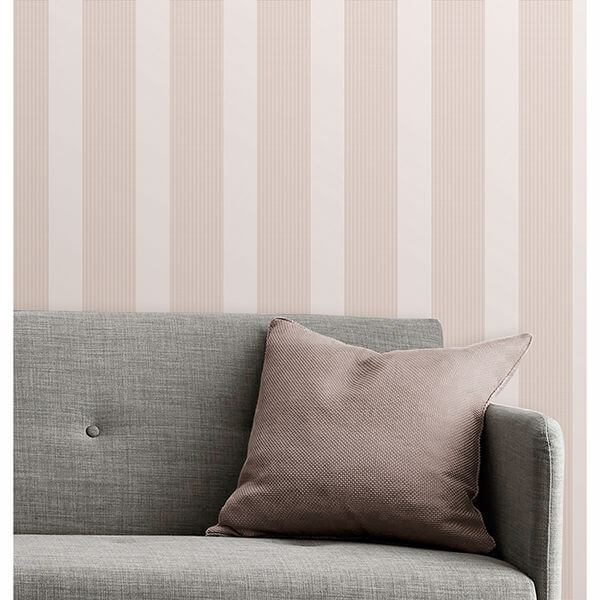 visby-mauve-stripe-wallpaper-york-wallcoverings-2889-25210 - York Wallcoverings Wallpaper
