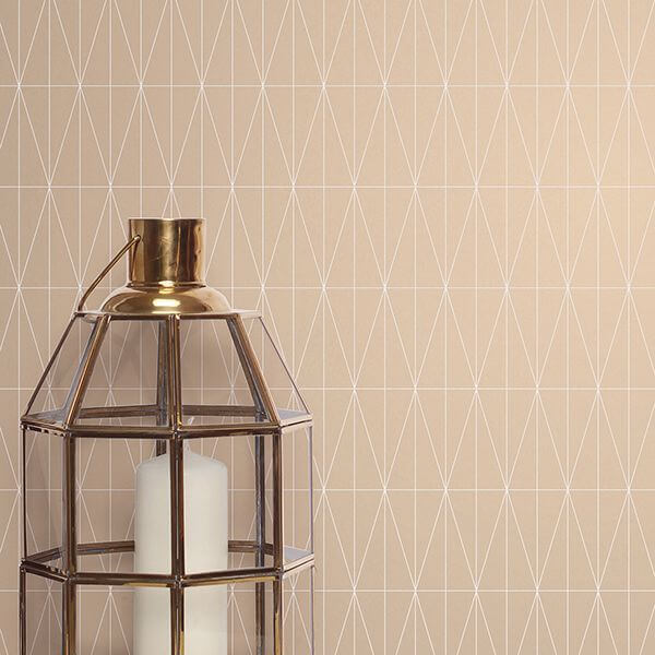 tofta-beige-geometric-wallpaper-york-wallcoverings-2889-25214 - York Wallcoverings Papel pintado