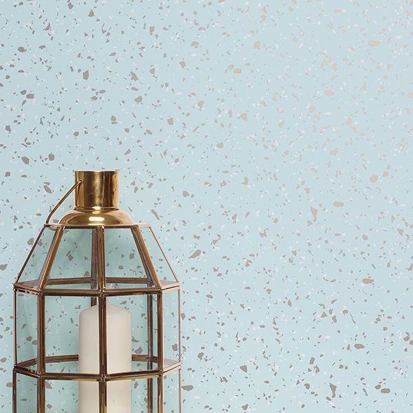 arendal-light-blue-speckle-wallpaper-york-wallcoverings-2889-25216 - York Wallcoverings Wallpaper