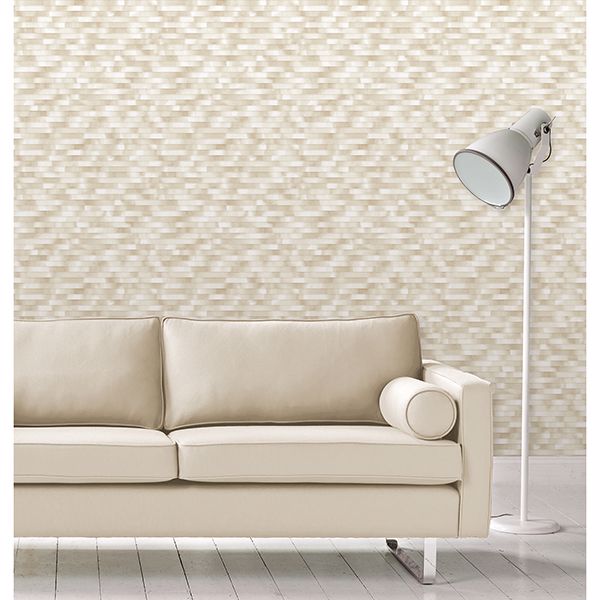 kalmar-beige-hazy-stripe-wallpaper-york-wallcoverings-2889-25233 - York Wallcoverings Wallpaper