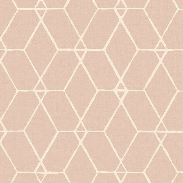 osterlen-light-pink-trellis-wallpaper-york-wallcoverings-2889-25250 - York Wallcoverings Papel pintado