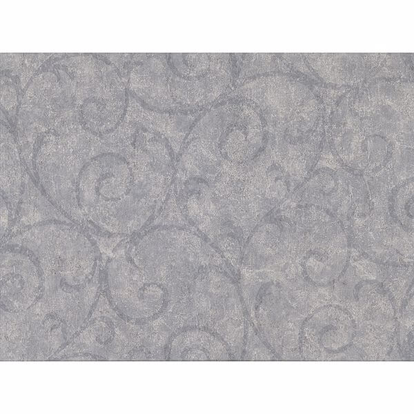 sansa-slate-plaster-scroll-wallpaper-york-wallcoverings-2830-2736 - York Wallpaper Wallpaper