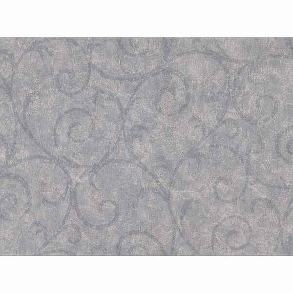 Sansa Slate Plaster Scroll Wallpaper - York Wallcoverings - 2830-2736 - York Wallcoverings Wallpaper
