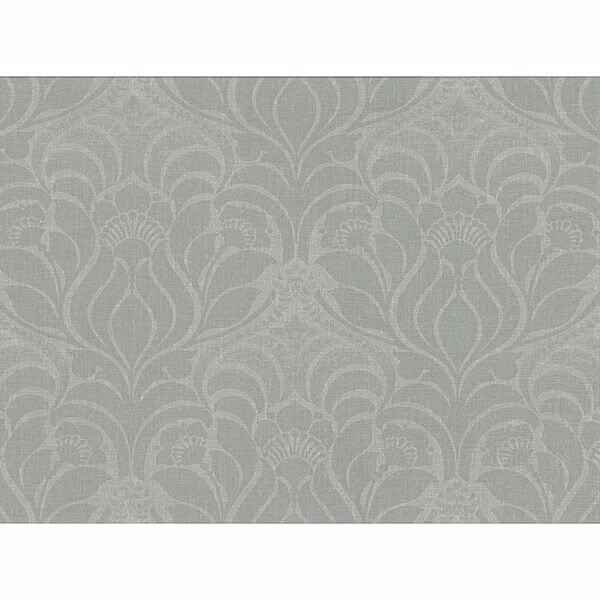 Sandor Sage Damask Wallpaper - York Wallcoverings - 2830-2774