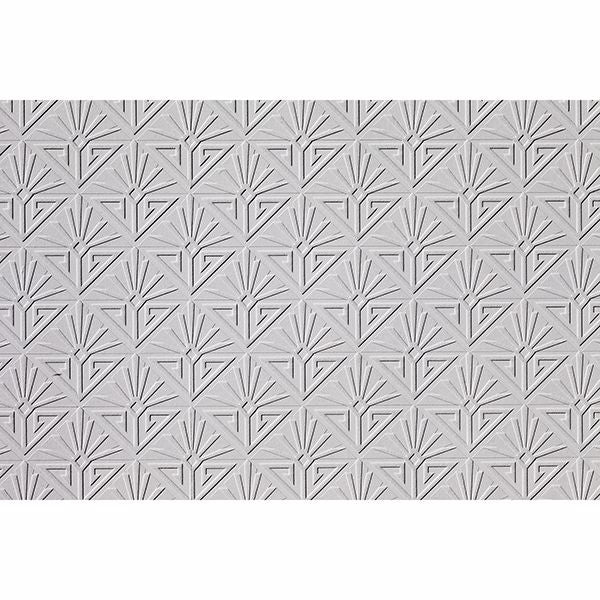 deco-paradiso-white-luxury-vinyl-paintable-wallpaper-york-wallcoverings-rd576 - York Wallpaper Wallpaper
