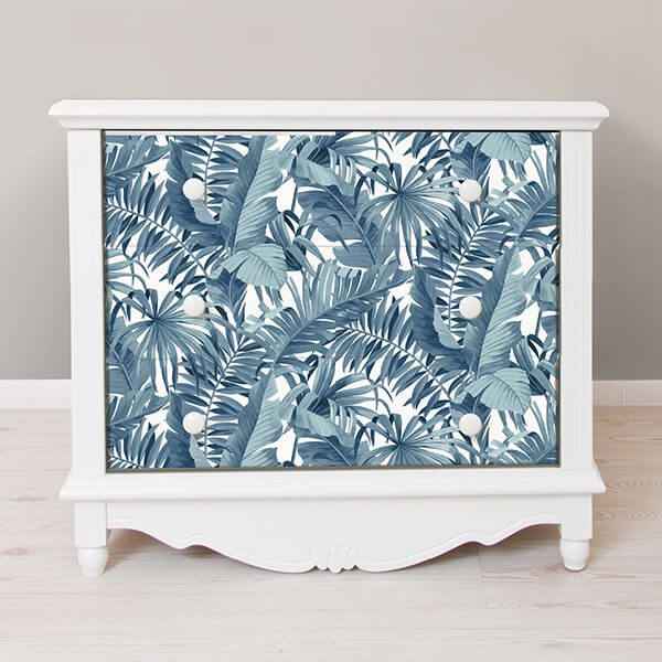 Blue Maui Peel and Stick Wallpaper - York Wallcoverings - NUS3148 - York Wallcoverings Wallpaper