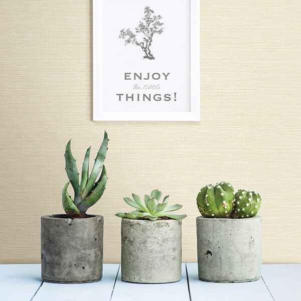 agave-yellow-faux-grasscloth-wallpaper-york-wallcoverings-2902-24280 - York Wallcoverings Wallpaper