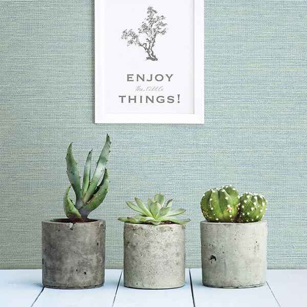 agave-mint-faux-grasscloth-wallpaper-york-wallcoverings-2902-24282 - York Wallcoverings Wallpaper