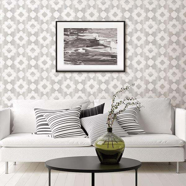 babylon-metallic-abstract-floral-wallpaper-york-wallcoverings-2902-25523 - York Wallcoverings Wallpaper
