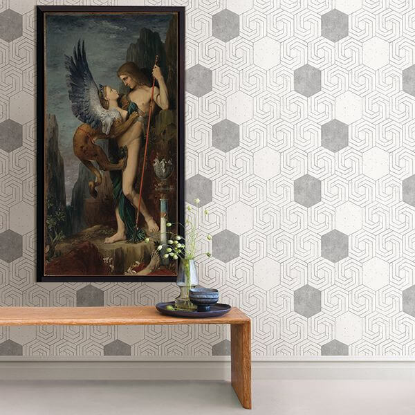 momentum-off-white-geometric-wallpaper-york-wallcoverings-2902-25555 - York Wallpaper Wallpaper